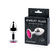 SILVER PLUG SMALL (utulka analna) boja kristala rubinova, L 72 mm, D 28 mm, težina 50g, art. SS-14